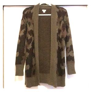 Camo Cardigan